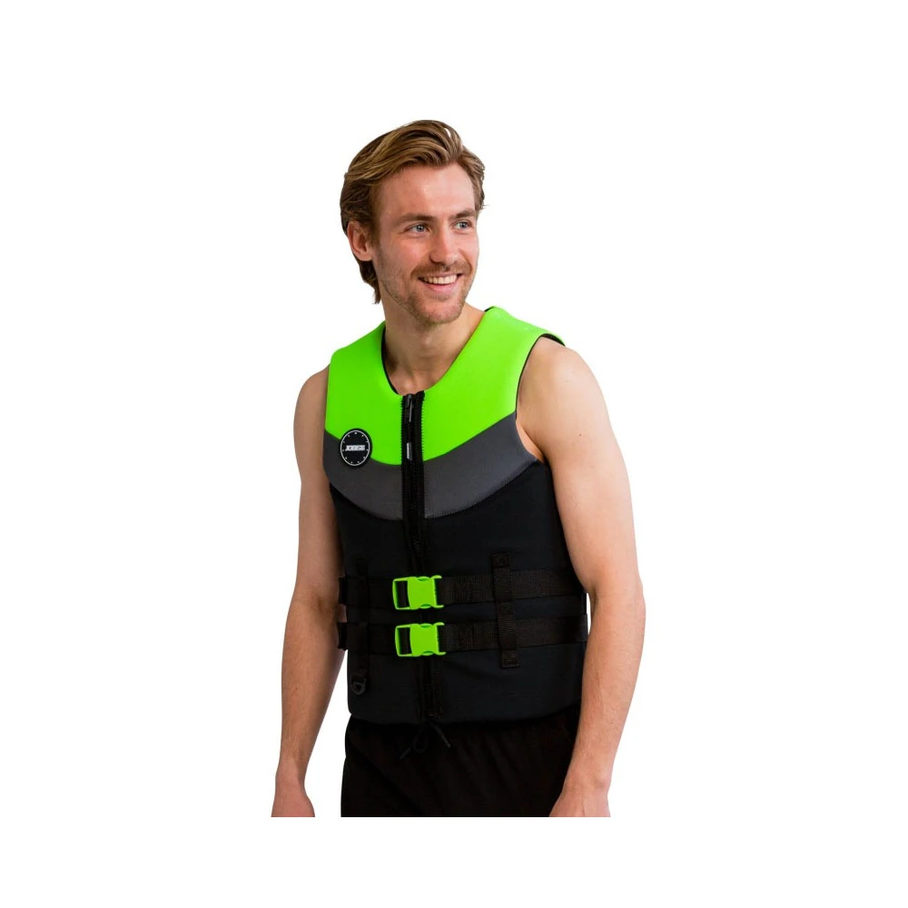 GILET JOBE NEOPRENE LIFE VEST VERT 1 GILET JOBE NEOPRENE LIFE VEST VERT