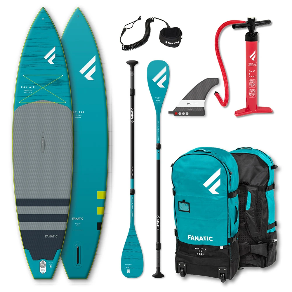 PADDLE GONFLABLE FANATIC 12.6 2022 RAY AIR PREMIUM + PAGAIE CARBONE C35 4 PADDLE GONFLABLE FANATIC 12.6 2022 RAY AIR PREMIUM + PAGAIE CARBONE C35 – Image 4