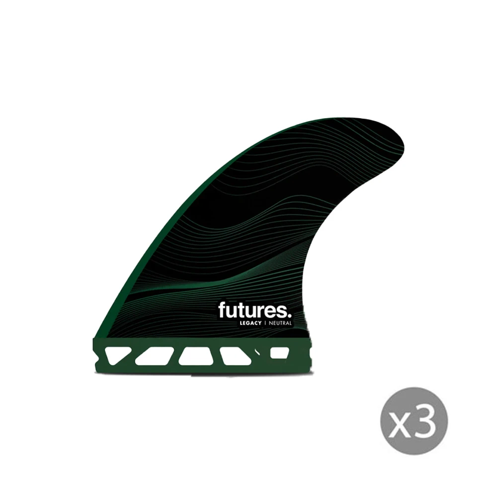 AILERON SURF FUTURES FINS F8 HONEYCOMB LARGE SET DE 3 2 AILERON SURF FUTURES FINS F8 HONEYCOMB LARGE SET DE 3 – Image 2