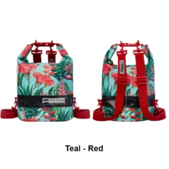 SAC ETANCHE FEELFREE DRY TUBE TROPICAL 15L -Équipement De Surf Soldes 2023 feelfree teal red 22 06 2022 12 26 53
