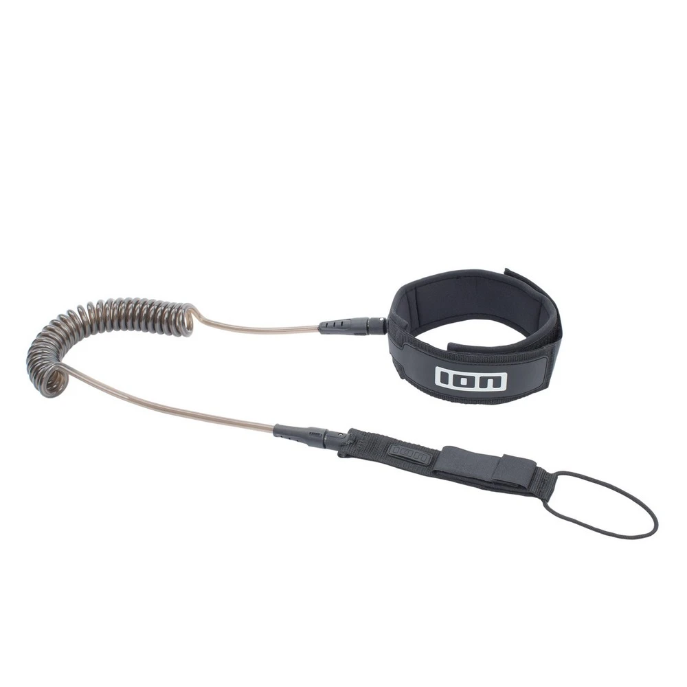 LEASH DE SUP ION CORE LEASH COILED KNEESTRAP NOIR 1 LEASH DE SUP ION CORE LEASH COILED KNEESTRAP NOIR