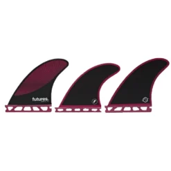 AILERON SURF FUTURES FINS P4 HONEYCOMB SMALL SET DE 3