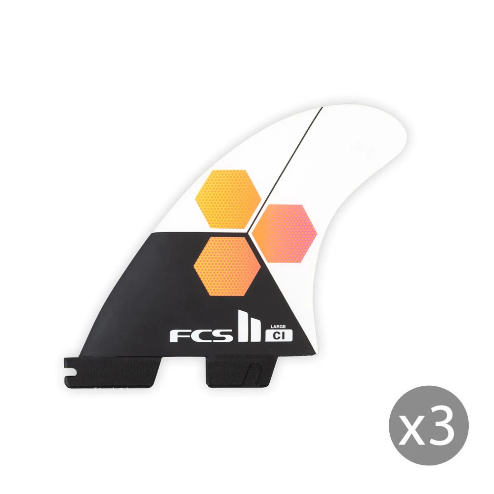 Ailerons SURF FCS II CHANNEL ISLANDS PERFORMER Medium Blanc Set De 3 1 Ailerons SURF FCS II CHANNEL ISLANDS PERFORMER Medium Blanc Set De 3