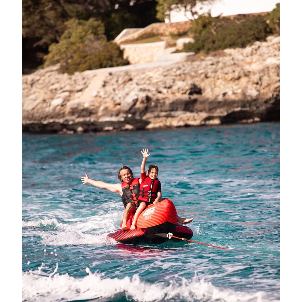 BOUEE TRACTEE BANANE ROUGE CHASER JOBE 2 PERSONNES 2 BOUEE TRACTEE BANANE ROUGE CHASER JOBE 2 PERSONNES – Image 2