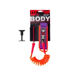 LEASH BODYBOARD HOWZIT ORANGE/VIOLET -Équipement De Surf Soldes 2023 sans titre 4 21 01 2020 17 04 20