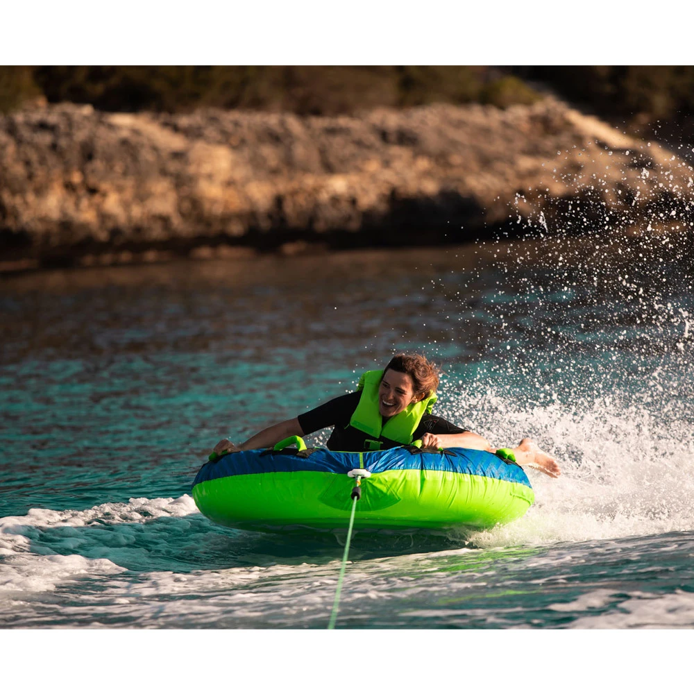 BOUEE TRACTEE BREEZE JOBE BLEU/VERT 1 PERSONNE 1 BOUEE TRACTEE BREEZE JOBE BLEU/VERT 1 PERSONNE