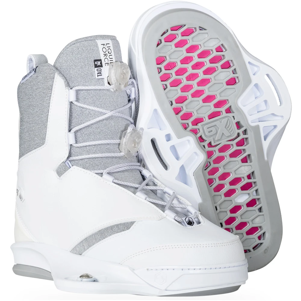 CHAUSSES WAKEBOARD LIQUID FORCE TAO 6X WHITE 2023 5 CHAUSSES WAKEBOARD LIQUID FORCE TAO 6X WHITE 2023 – Image 5
